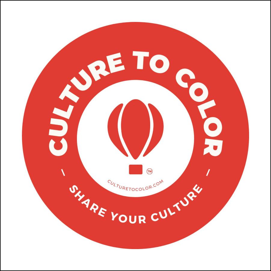Culture To Color Logo